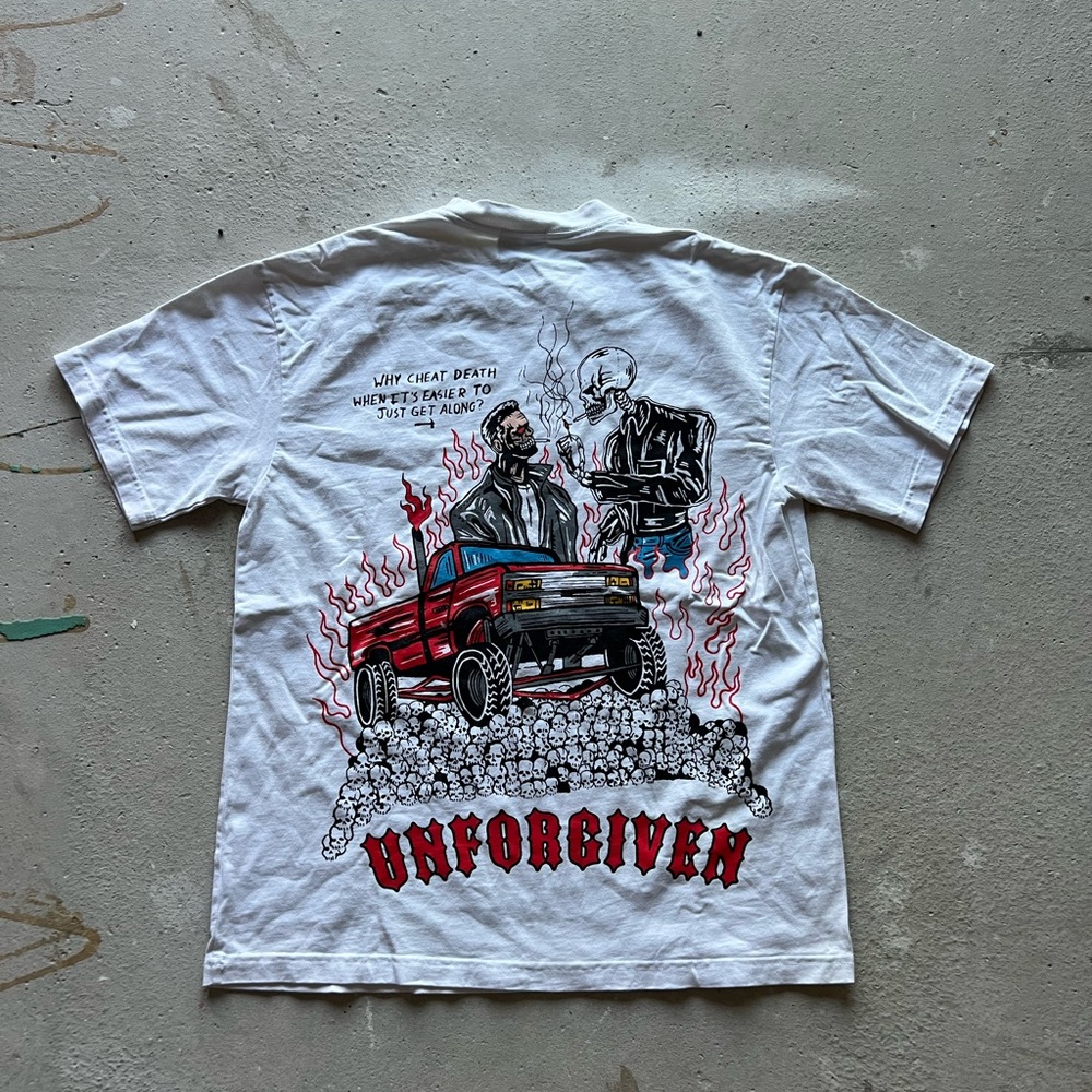 Warren Lotas Unforgiven Graphic White T-Shirt